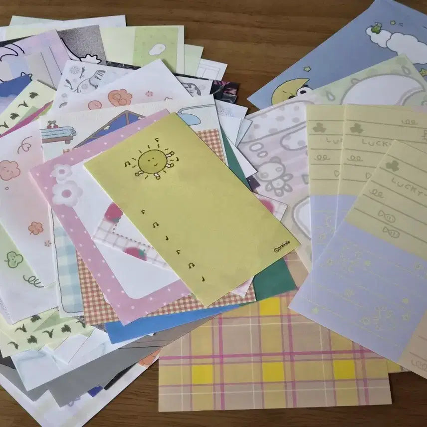 [BUNJANG] Bundle Set Assorted Memo Pads / 메모지띵 (풀풀, 히피베어, 어라운드모이, 자파점, 몽타주
