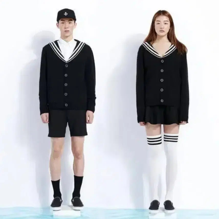 [BUNJANG] Charms Sailor Cardigan / 참스 세일러 가디건