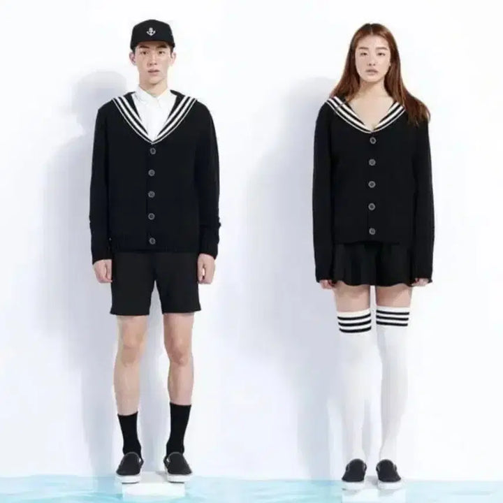 [BUNJANG] Charms Sailor Cardigan / 참스 세일러 가디건