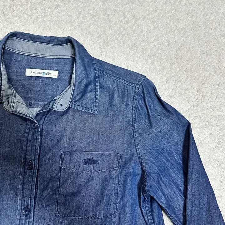 [BUNJANG] Lacoste Denim Shirt Women&