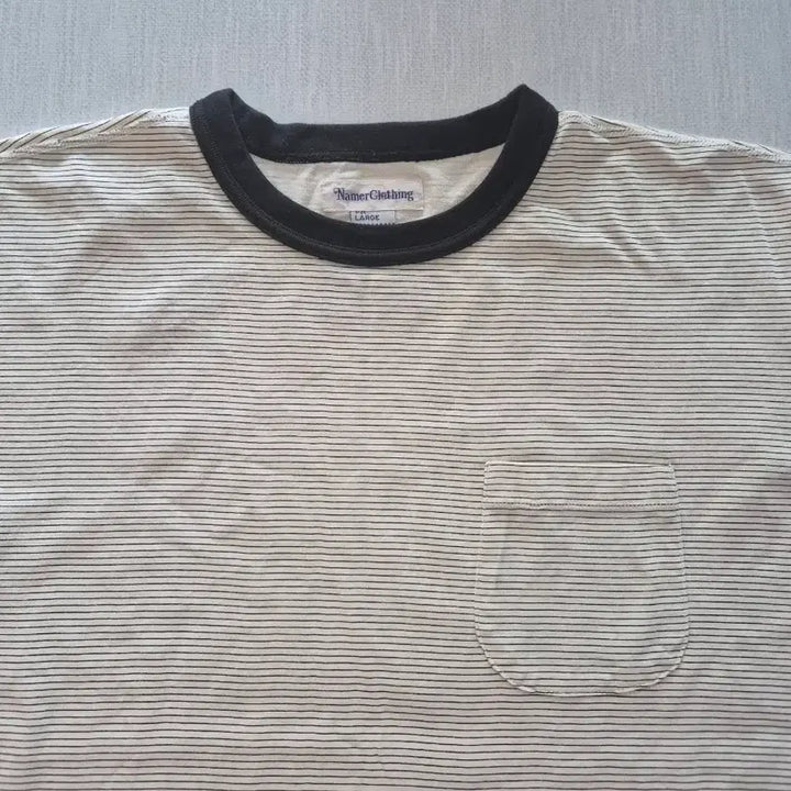 [SOLD OUT] 네이머클로딩 스트라이프 티셔츠 L