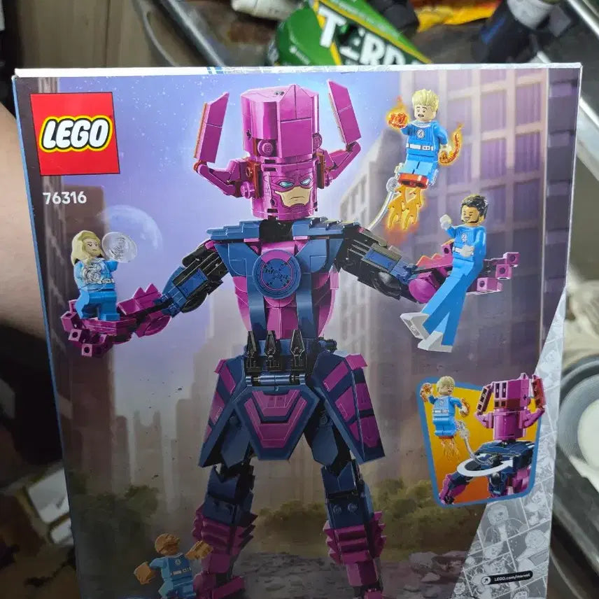 [BUNJANG] LEGO Marvel Fantastic 4 vs. Galactus (76316) - Sealed / 레고 마블 76316 판타스틱 4 대 갤럭투스 피규어 미개봉