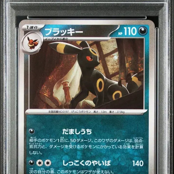 [BUNJANG] Pokemon Card Terastal Master Ball Umbreon Japanese PSA 10 / 포켓몬카드 테라스탈 마스터볼 마볼 블래키 일판 psa10