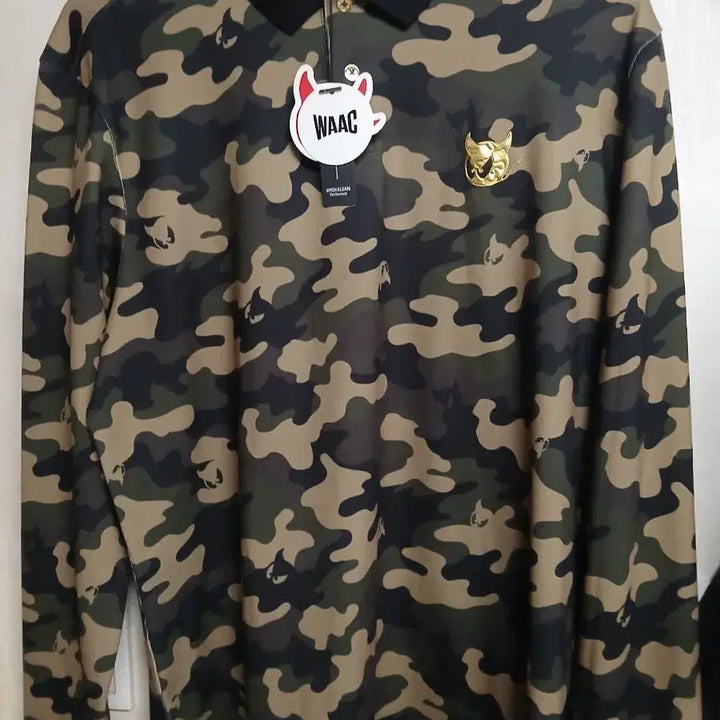 [BUNJANG] WACC Camo Pattern Golf Wear - Size 3 (100) / WACC 카모 패턴 골프웨어3싸이즈