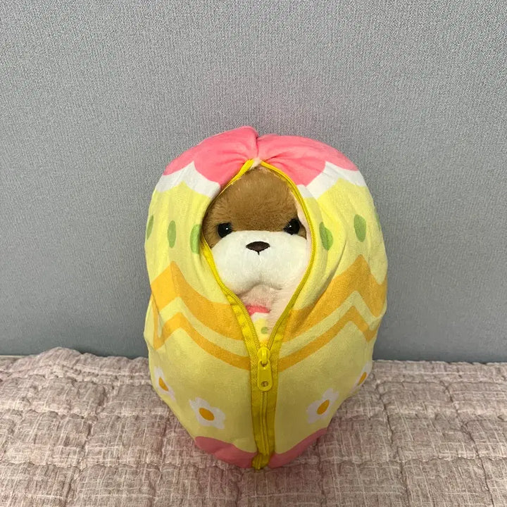 [BUNJANG] Easter Egg Woosoochoochan Brown 27cm Plush Doll / [새상품] 이스터에그 우소우소짱 브라운 27cm 인형