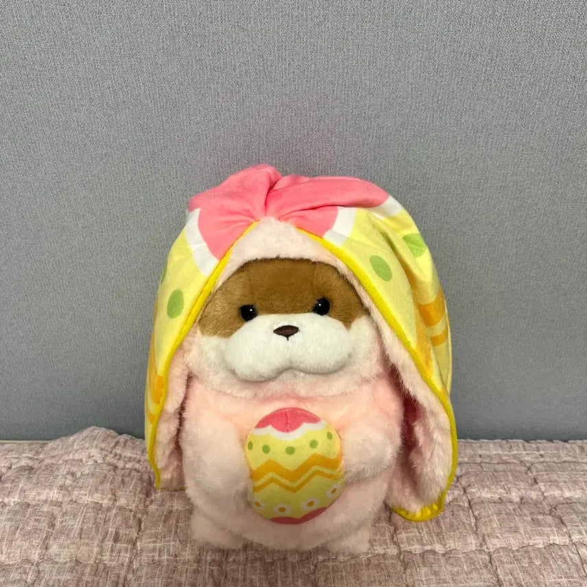 [BUNJANG] Easter Egg Woosoochoochan Brown 27cm Plush Doll / [새상품] 이스터에그 우소우소짱 브라운 27cm 인형