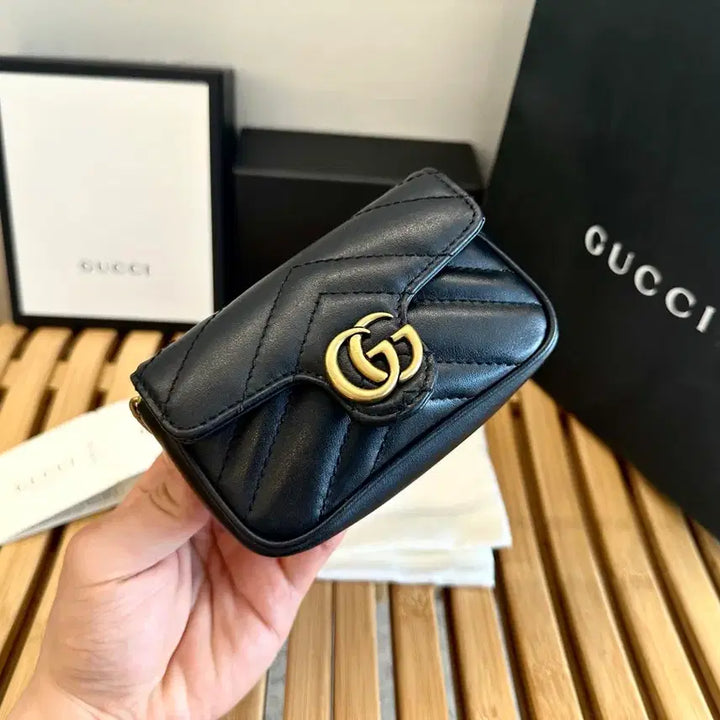[BUNJANG] Gucci GG Marmont Matelassé Flap Chain Bag / [정품/풀구성] 구찌 gg마몽 마틀라세 플랩 체인백