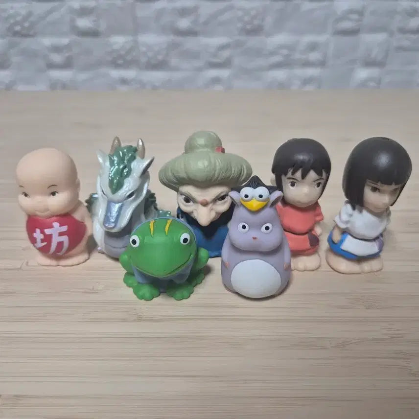 [BUNJANG] Studio Ghibli Spirited Away Finger Puppets Set / 지브리 센과 치히로의 행방불명 손가락인형