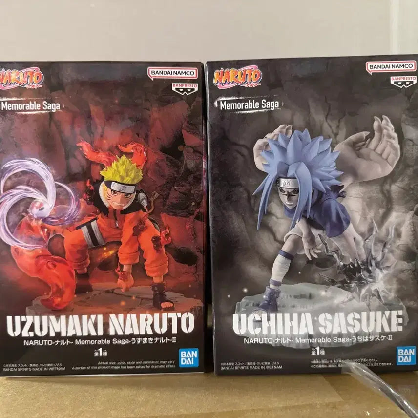 [BUNJANG] Banpresto Naruto &amp; Sasuke Bundle Set / 반프레스토 나루토/사스케 일괄
