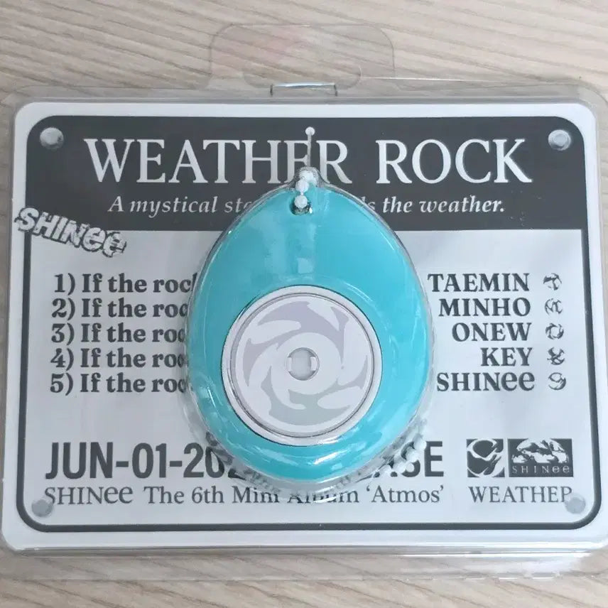 [BUNJANG] SHINee Onew Weather Rock ONEW ver. Unsealed + Minho Photocard / 샤이니 웨더락 온유 진기 ONEW ver. 개봉 + 민호포카 판매
