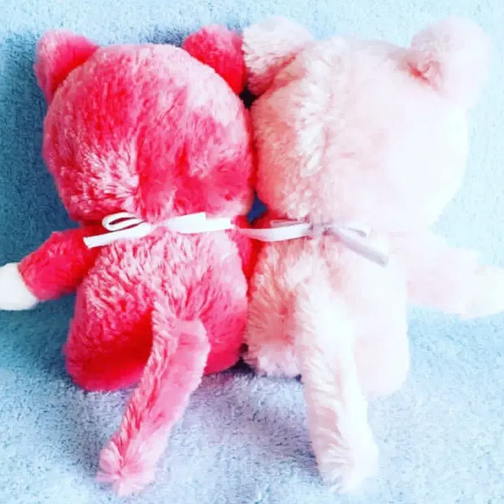 [BUNJANG] Vintage Strawberry Monchhichi Plush Doll Set (Genuine) / (완전레어템!)고전 딸기 몬치치 봉제인형 세트 정품