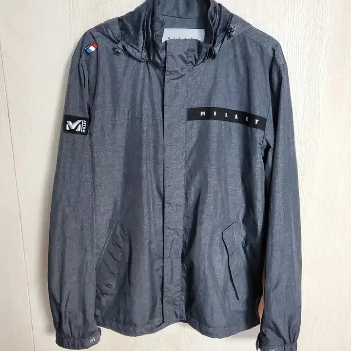 [BUNJANG] Millet Windbreaker Jacket Grey 100 / 밀레 바람막이 자켓 그레이 100