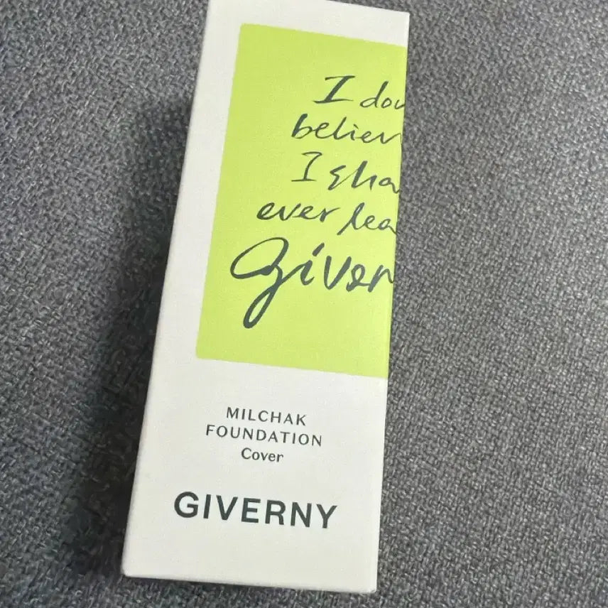 [BUNJANG] Giverny Close-Fit Cover Foundation IC (Sealed) / 미개봉)지베르니 밀착 커버 파운데이션 아이시