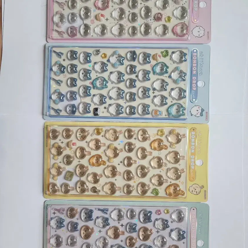 [BUNJANG] Chikawa Bonbon Drop Bundle Set (Official) / 정품) 치이카와 봉봉드롭 일괄 먼작귀 우사기 하치와레 단체