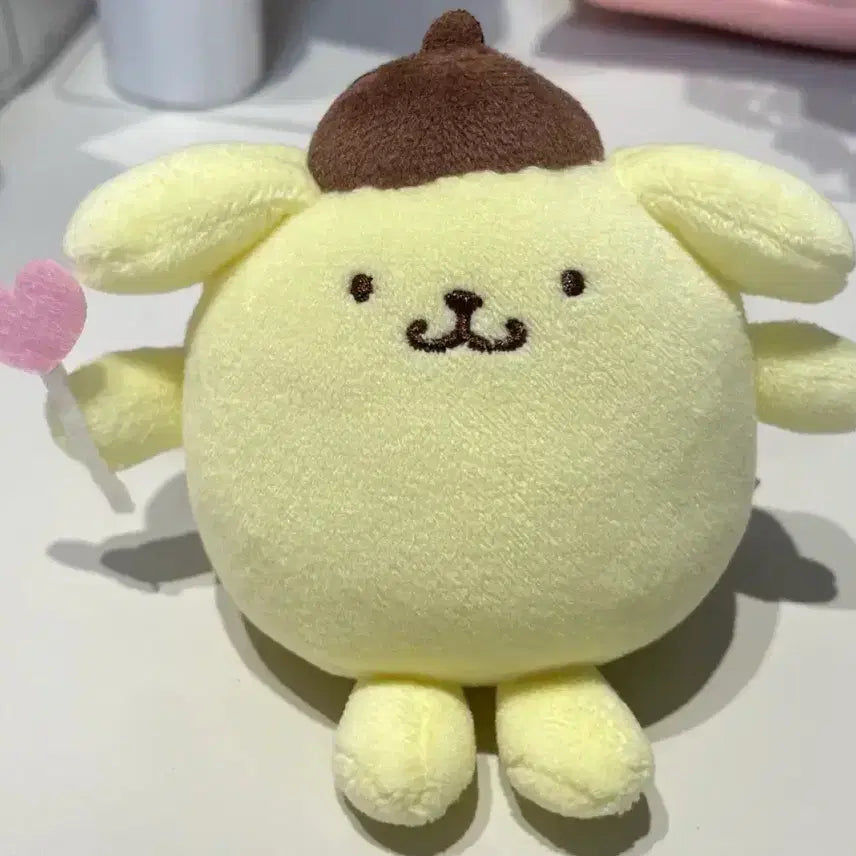 [BUNJANG] Sanrio Pompompurin Muneu Muneugurumi Angel Trading Keychain / 할인) 산리오 폼폼푸린 무뉴 무뉴구루미 천사 엔젤 트레이딩 키링