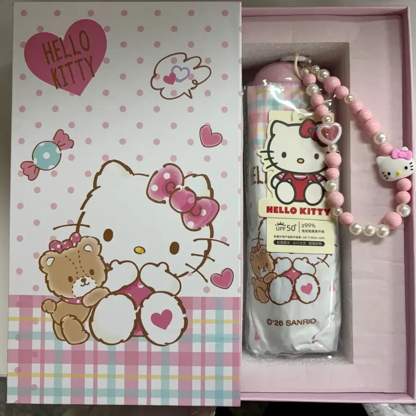 [BUNJANG] Sanrio Hello Kitty Umbrella Parasol / 산리오 헬로키티 우산 양산 우양산