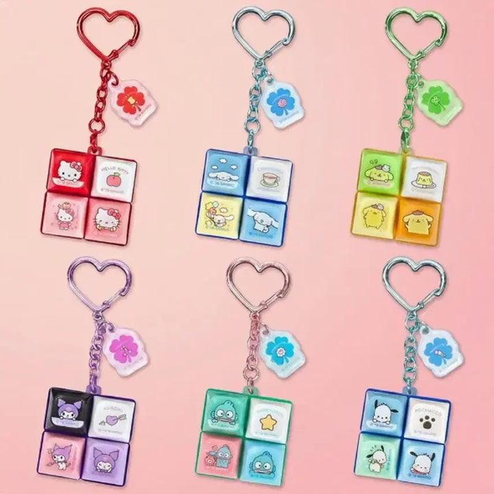 [BUNJANG] Sanrio LED 4-Keycap Set (6 Designs) / 산리오 LED 4구 키캡! (6종)