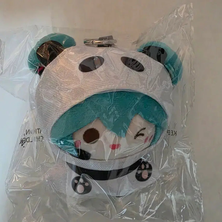 [BUNJANG] LDCX Vocaloid Hatsune Miku Rainy Day Panda Plush / [상자개봉] LDCX 보컬로이드 하츠네 미쿠 비오는날 판다 인형