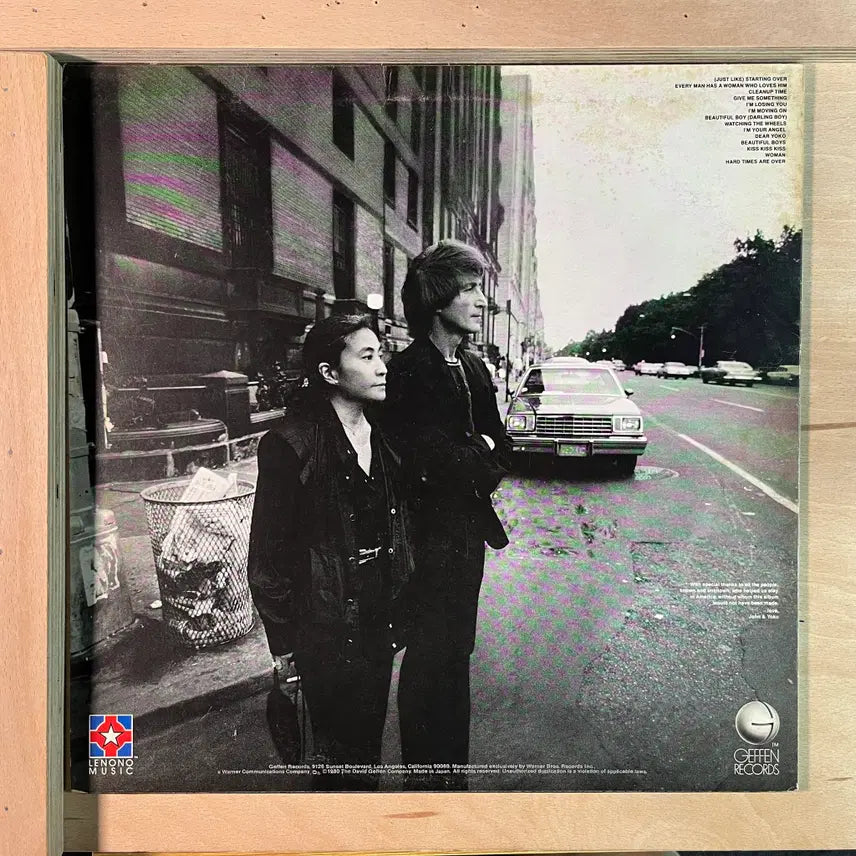 [BUNJANG] John Lennon &amp; Yoko Ono Double Fantasy 1980 Japan LP / John Lennon &amp; Yoko Ono 일본 1980년 LP