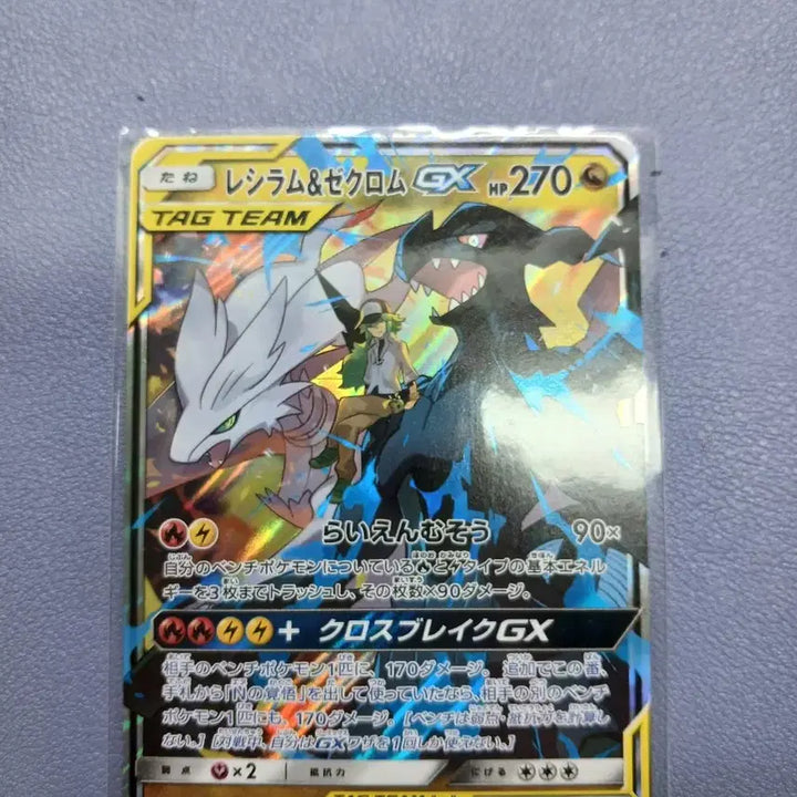 [BUNJANG] Reshiram &amp; Zekrom Tag Team GX Premium Trainer Collection Box / 레시라무, 제크로무 태그팀