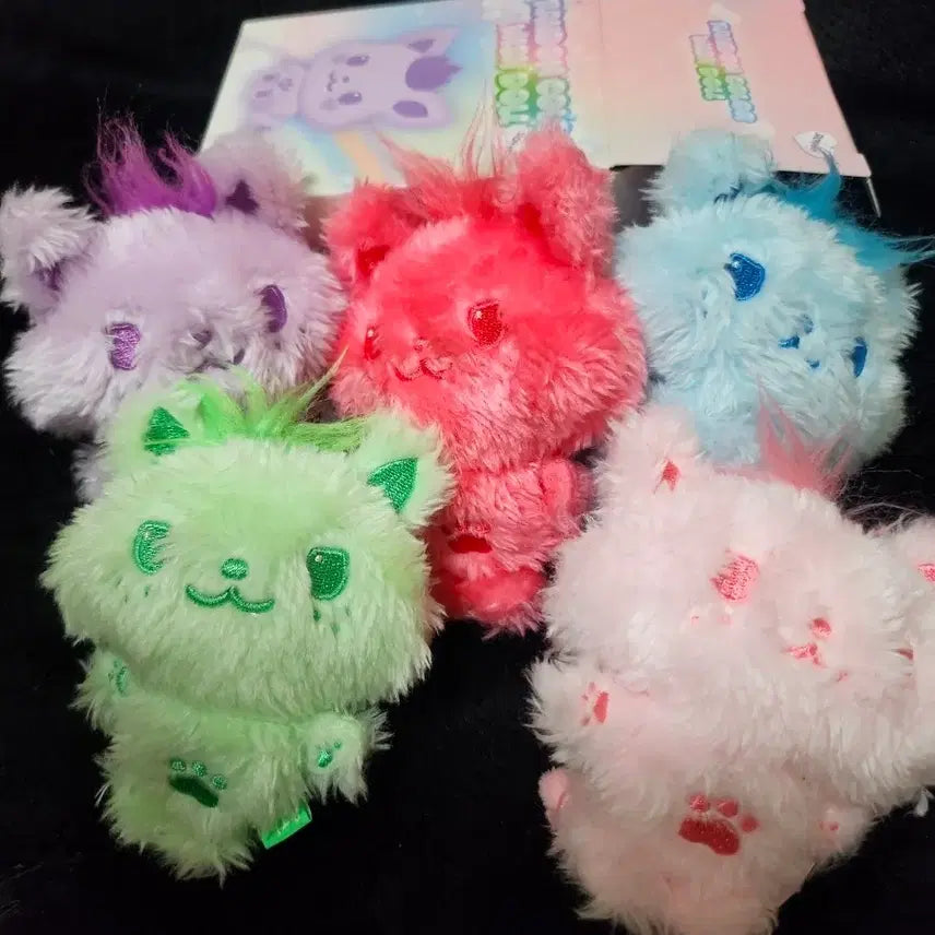 [BUNJANG] NCT Wish Sion Color Doll Bundle Set / 시오닝 보라 레드 파랑 초록 핑크 일괄 양도 엔시티위시 컬러돌 시온