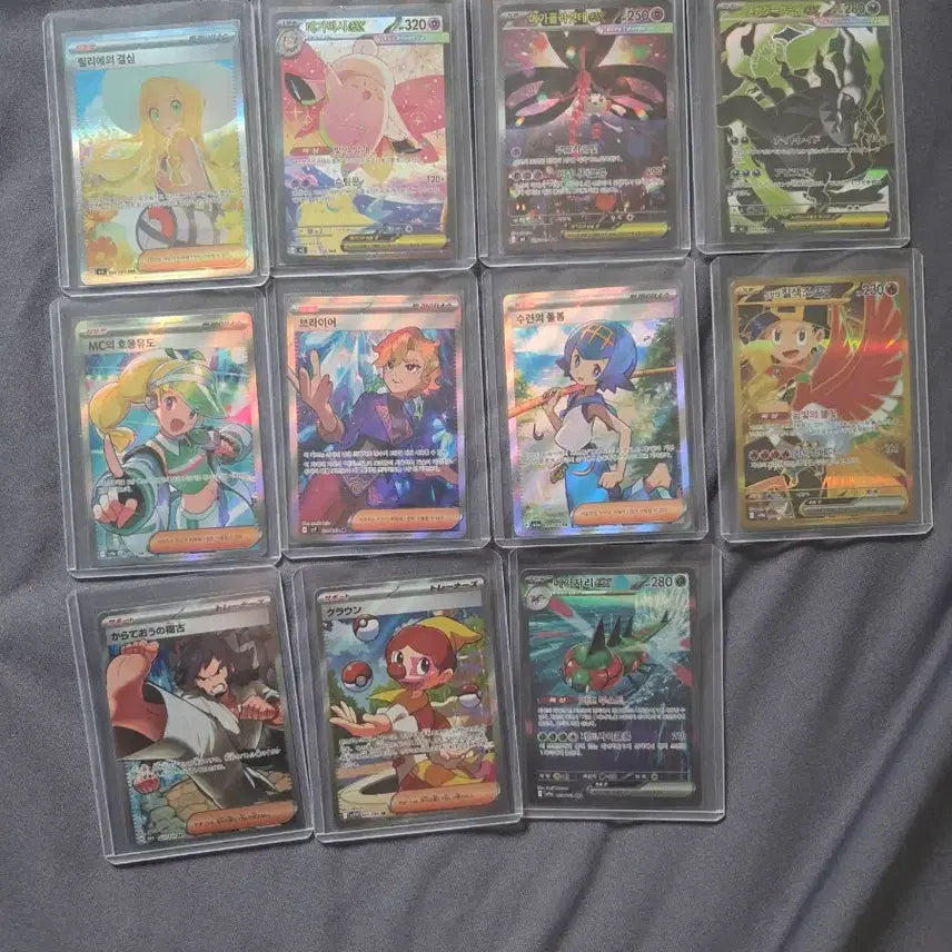 [BUNJANG] Pokemon Cards Scarlet &amp; Violet, MEGA Series - Assorted SAR, SR, RR Cards Bundle Set / 포켓몬카드 각종 SAR, SR, RR 카드 일괄 판매