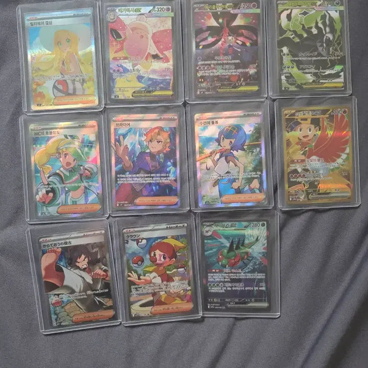 [BUNJANG] Pokemon Cards Scarlet &amp; Violet, MEGA Series - Assorted SAR, SR, RR Cards Bundle Set / 포켓몬카드 각종 SAR, SR, RR 카드 일괄 판매