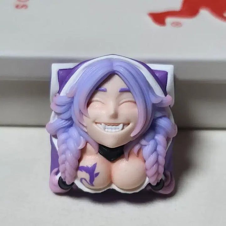 [BUNJANG] Artisan Fox Girl Keycap / Fox Girl 아티산 키캡