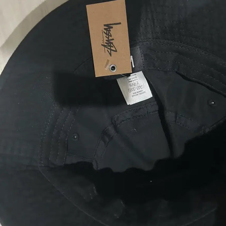 [BUNJANG] Stussy Stock Bucket Hat L~XL Black / 스투시 스탁버킷햇 L~xl사이즈