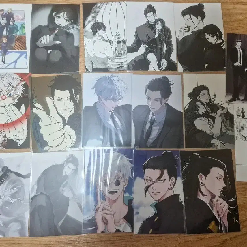 [BUNJANG] Jujutsu Kaisen Fan-Made Postcard Bundle / 주술회전 비공굿 엽서 일괄