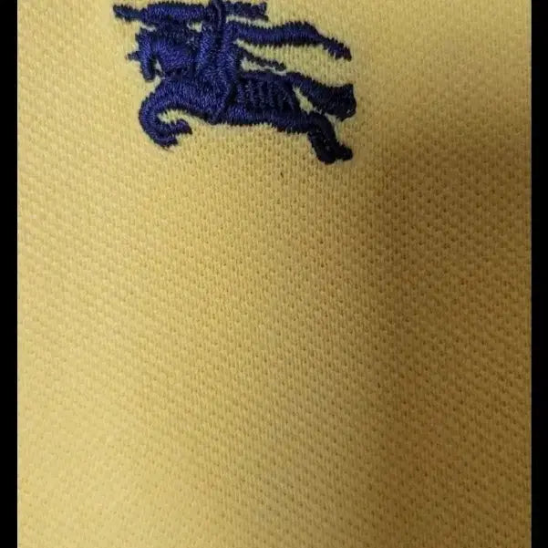 [BUNJANG] Burberry London XL Yellow Polo Shirt / 버버리 런던 XL 옐로우 카라티