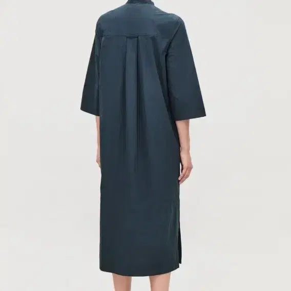 [BUNJANG] COS Navy Cotton Shirt Dress / COS 네이비 코튼 셔츠 원피스(택없는 새상품)