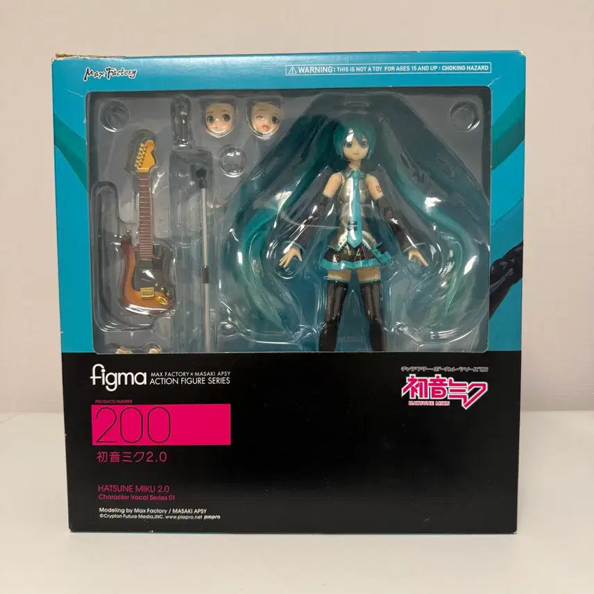 [BUNJANG] Figma Hatsune Miku 2.0 Figure / 피그마200 하츠네미쿠 2.0 피규어 피그마