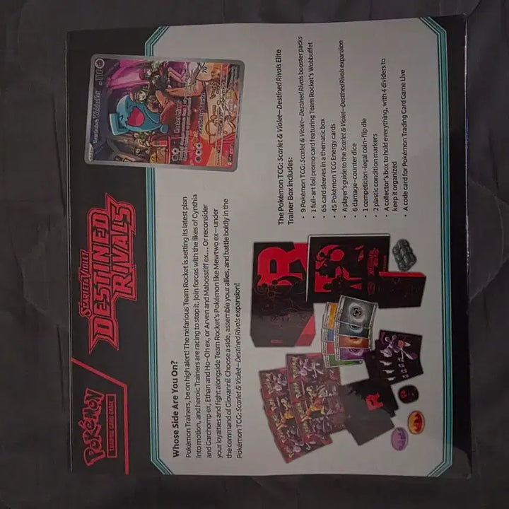 [BUNJANG] Pokemon North America DESTINED RIVALS ETB / 북미 포켓몬 DESTINED RIVALS ETB