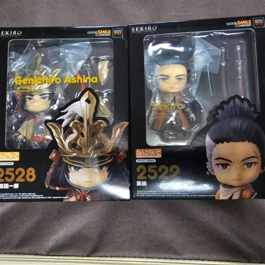 [BUNJANG] Sekiro Nendoroid Genichiro Ashina &amp; Owl Bundle Set (2 figures, Sealed) / 세키로 넨도 2개 일괄 미개봉 팝니다