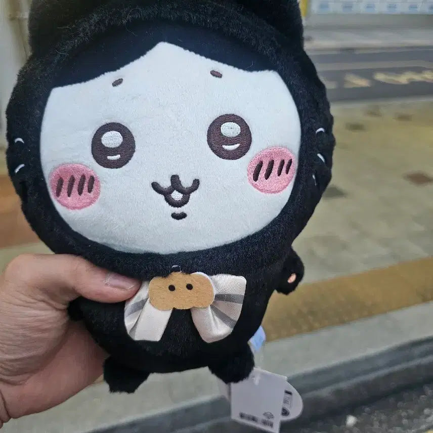 [BUNJANG] Kuroneko Hachiwara Plush / 쿠로네코 하치와레 인형