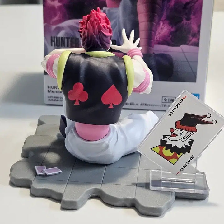 [BUNJANG] Hunter x Hunter Hisoka Figure with Joker Cards / 헌터x헌터 히소카 피규어