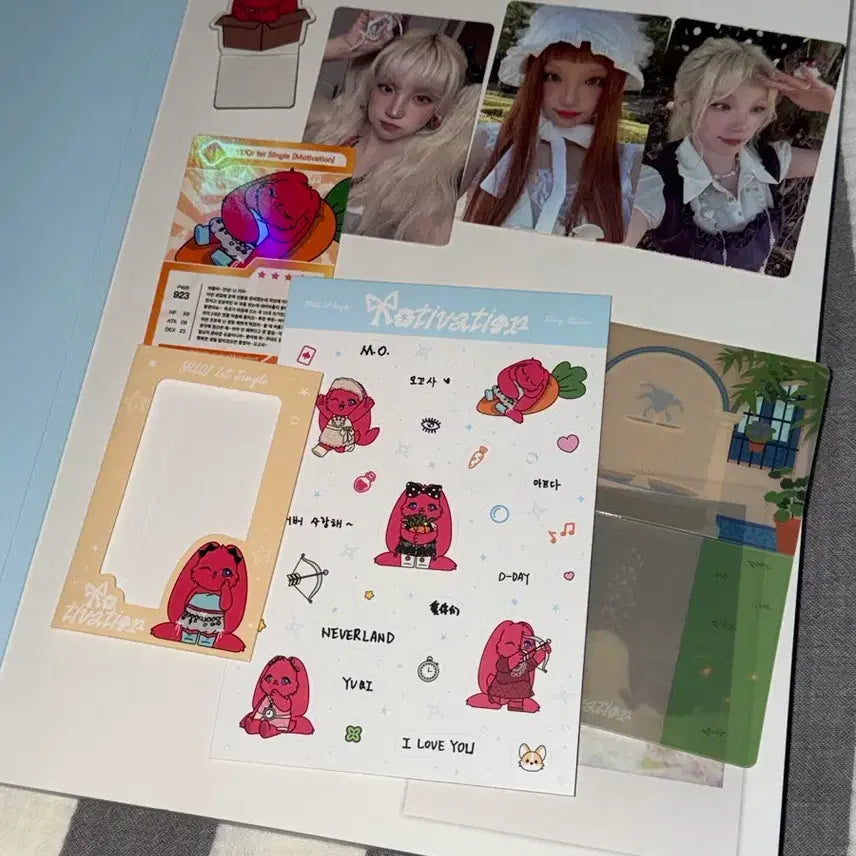 [BUNJANG] (G)I-DLE Yuqi 1st Single Album [Motivation] Signed / 우기 1st Single [Motivation] 친필 사인