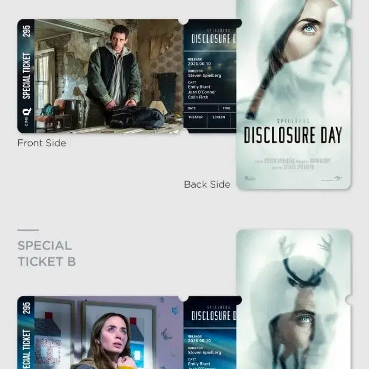 [BUNJANG] Disclosure Day Special Ticket Bundle Set / 3종)디스클로저 데이 스페셜티켓+ttt
