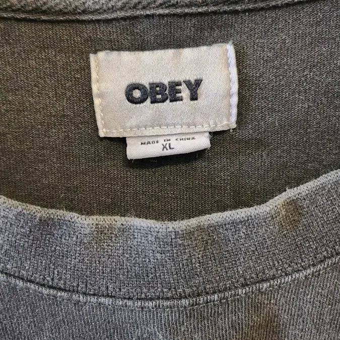 [BUNJANG] IAB Studio X OBEY Short Sleeve T-Shirt XL / 아이앱 X 오베이 반팔 티셔츠 XL
