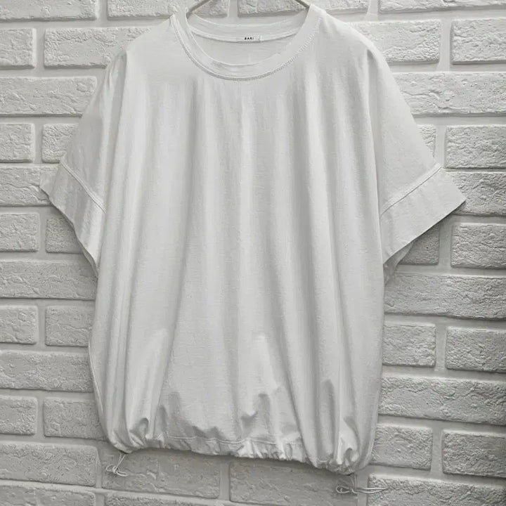 [BUNJANG] String Detail Short Sleeve T-Shirt / A4641  스트링 반팔 티셔츠