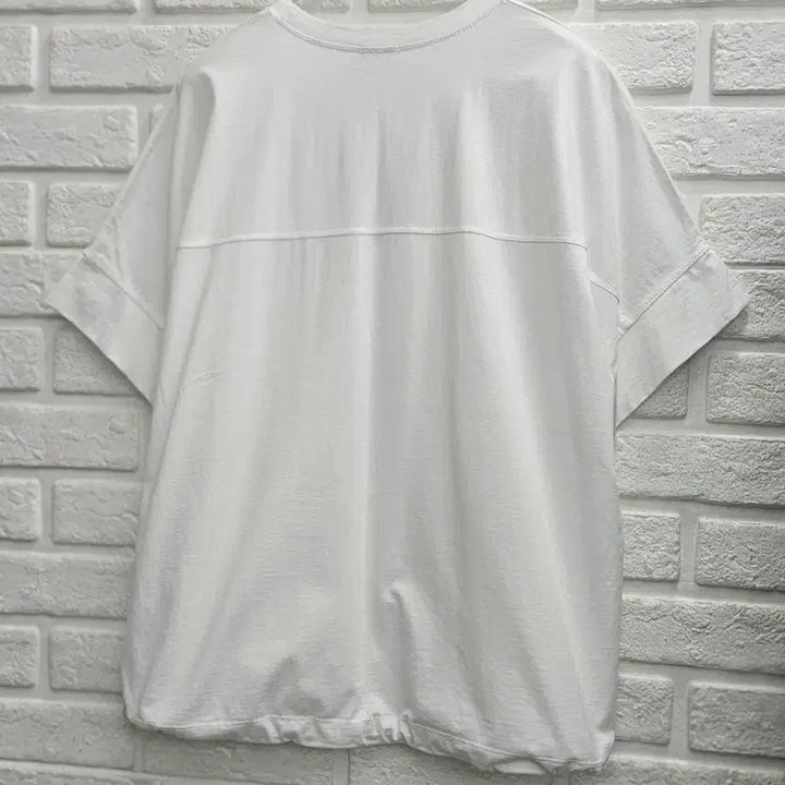[BUNJANG] String Detail Short Sleeve T-Shirt / A4641  스트링 반팔 티셔츠