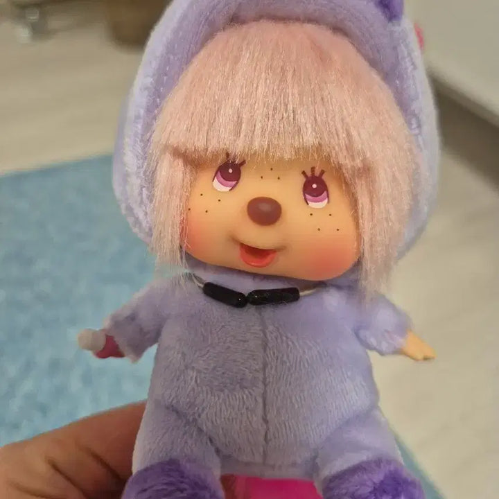 [BUNJANG] Monchhichi Sinaco SS Keychain Unicorn / 몬치치 시나코 SS 키체인 유니콘