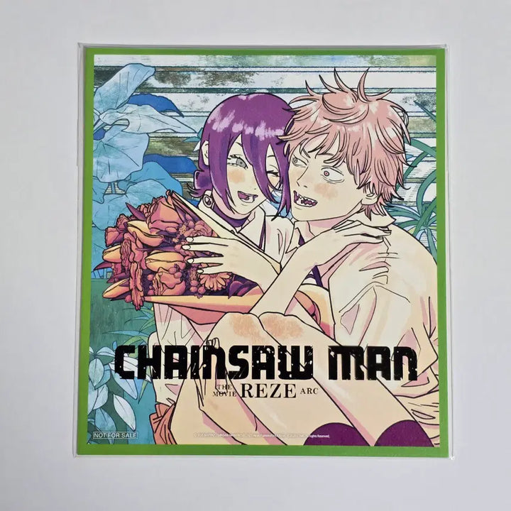 [BUNJANG] Chainsaw Man Color Card Set: Denji, Reze, Aki, Angel (Weeks 9 &amp; 10) - Bundle / 체인소맨 색지 일괄 덴지 레제 아키 천사 9주차10주차 색지 폴라로이드