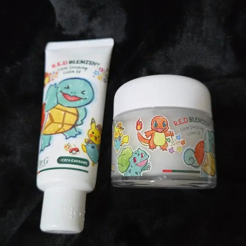 [BUNJANG] Dr.G Red Blemish Pokemon Edition Cream Bundle Set (Sealed) / [미개봉]닥터지 레드 블레미쉬 포켓몬 에디션 크림 일괄