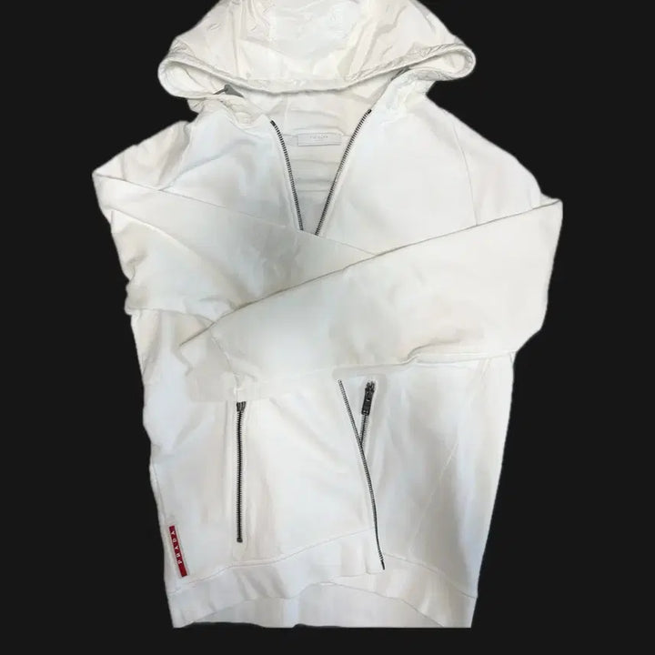 [BUNJANG] Prada Sport Nylon and Cotton Zip-Up Hoodie / 프라다 스포츠 후드집업