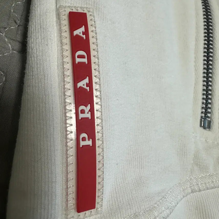 [BUNJANG] Prada Sport Nylon and Cotton Zip-Up Hoodie / 프라다 스포츠 후드집업