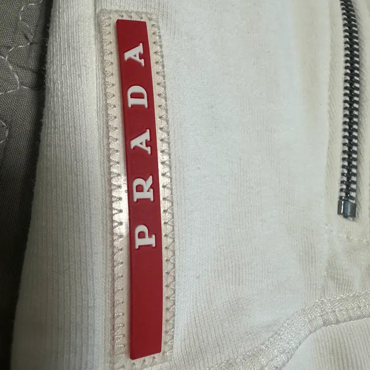 [BUNJANG] Prada Sport Nylon and Cotton Zip-Up Hoodie / 프라다 스포츠 후드집업