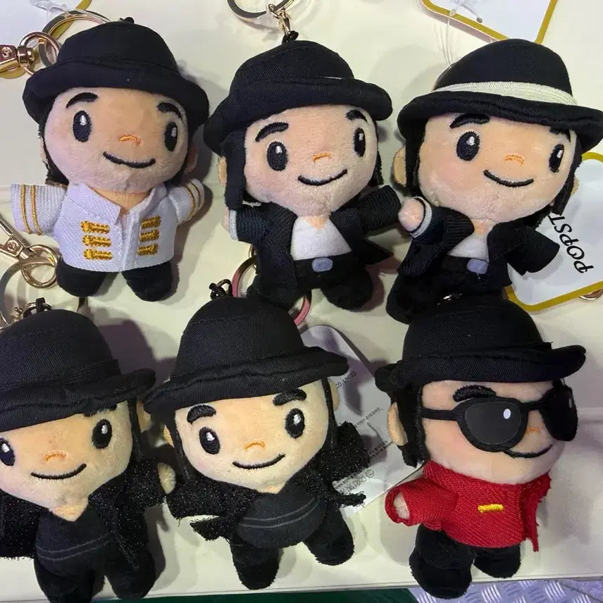 [BUNJANG] Michael Jackson Pop Star Doll Keychain / 새상품) 초희귀 마이클잭슨 인형키링 마이클잭슨 굿즈 팝스타키링