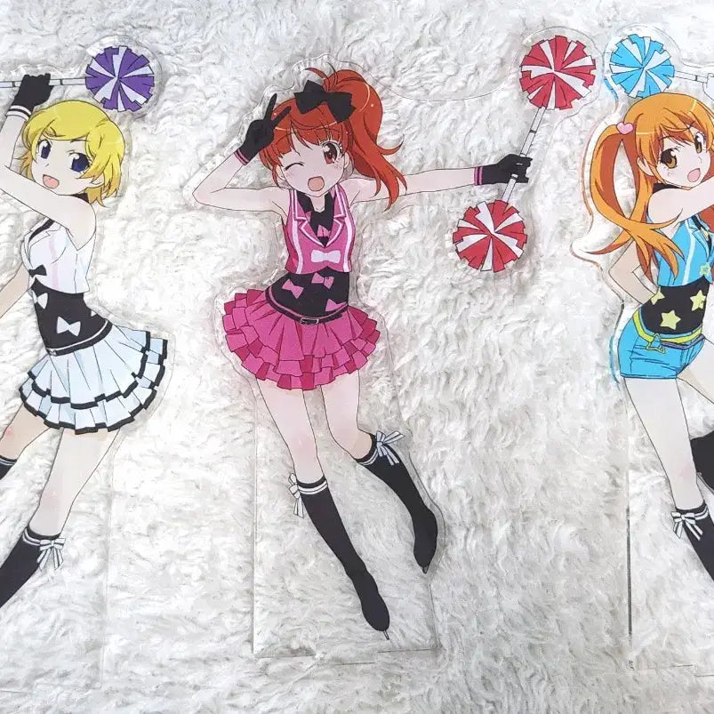 [BUNJANG] Pripara MARs Unit Costume Acrylic Stand Set / 프리티리듬 마르스 MARs 유닛복 아크릴 스탠드 정품